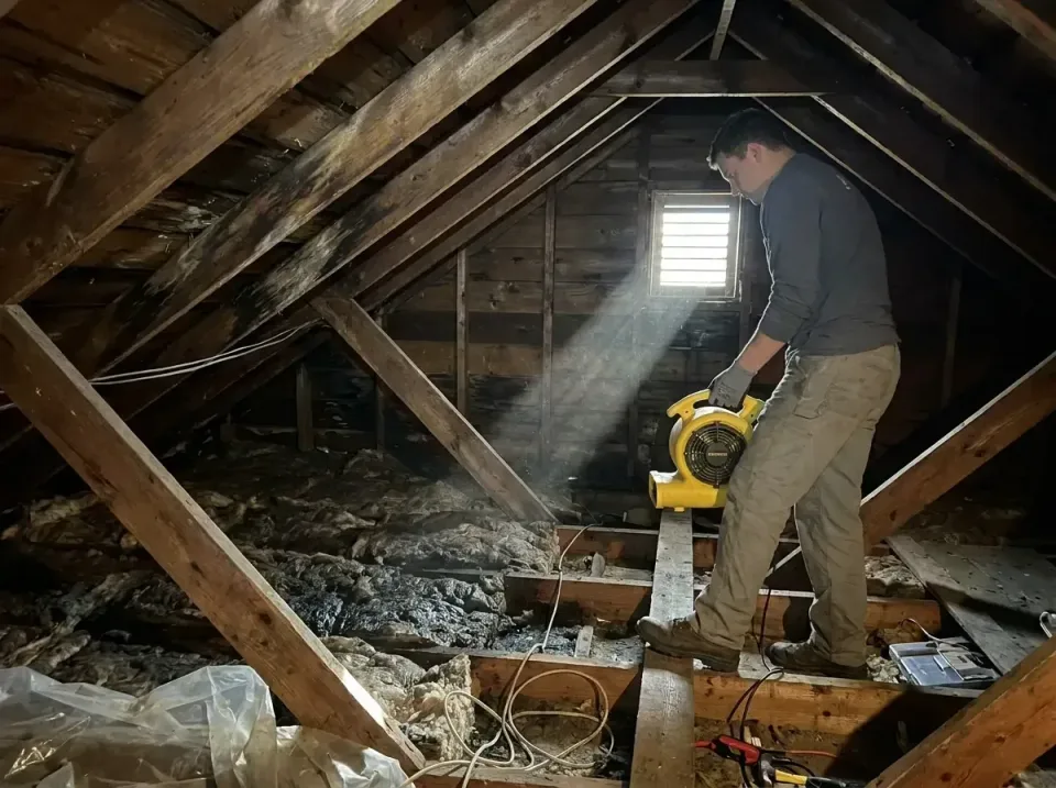 attic-water-damage-drying-proc-007 — frequently asked questions, Emergency Water Extraction & 24/7 Flood Response in Bonifay…